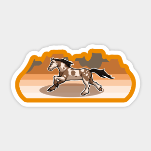 Galloping Horse Sticker